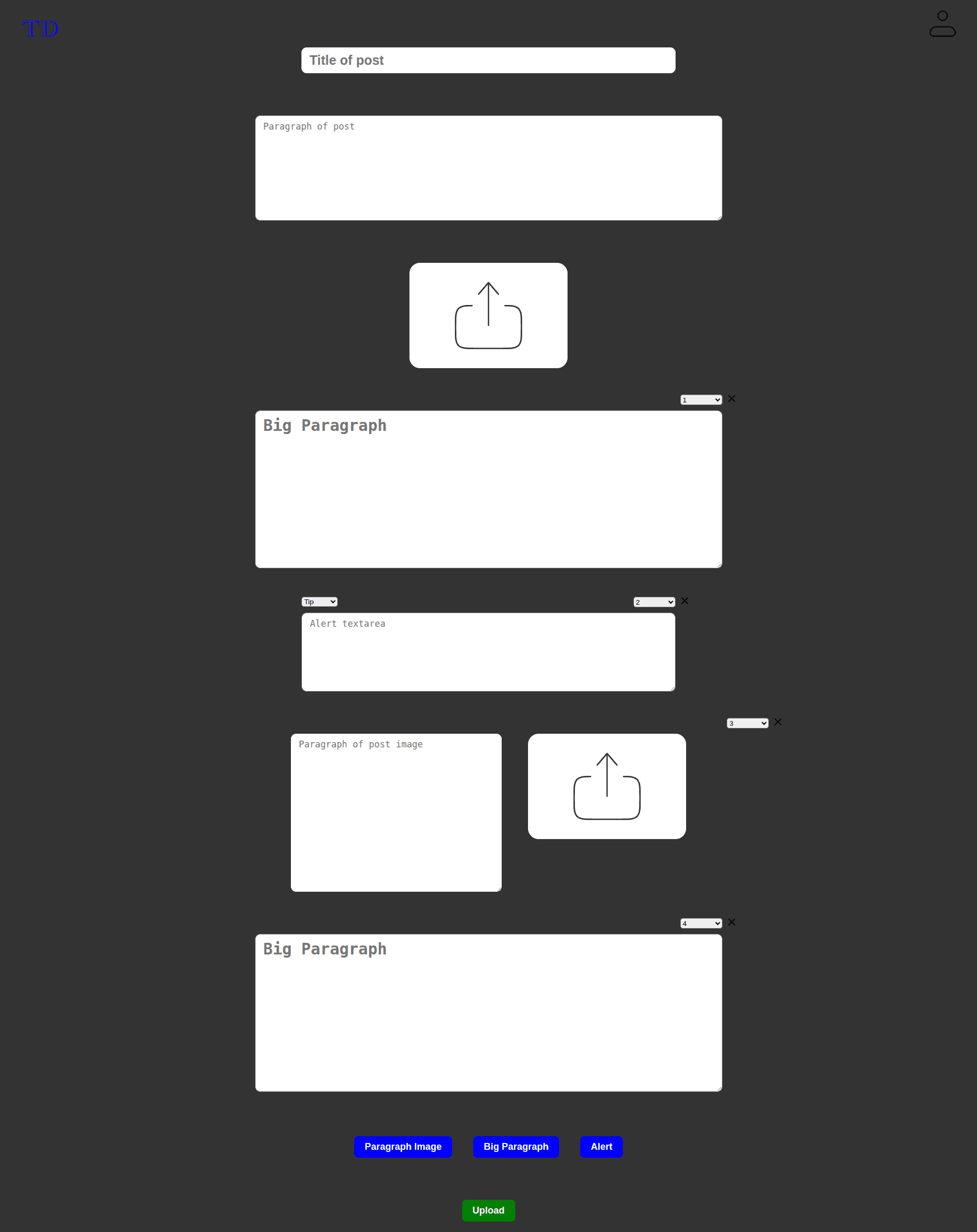 This is the topic upload page of the website. The 
website admin uploads topics dynamically from 
here. This page is secure, and only the admin can
access it.